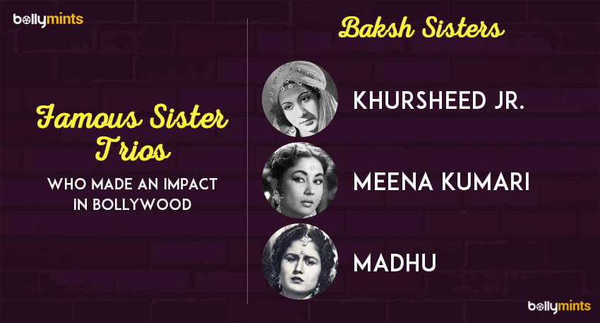 Baksh Sisters – Khursheed Jr., Meena Kumari & Madhu