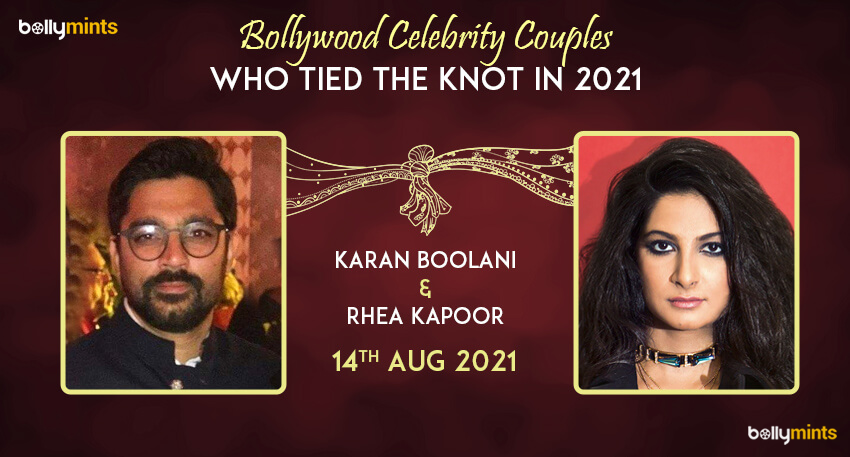 Rhea Kapoor - Karan Boolani