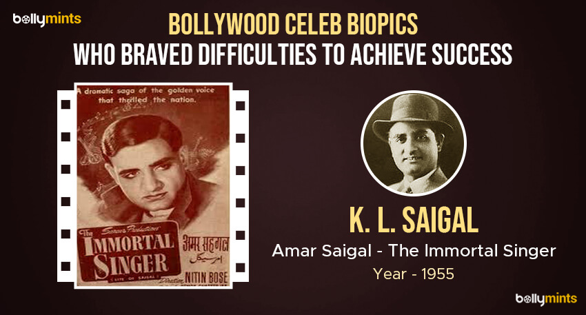Amar Saigal - The Immortal Singer (1955) - K.L. Saigal