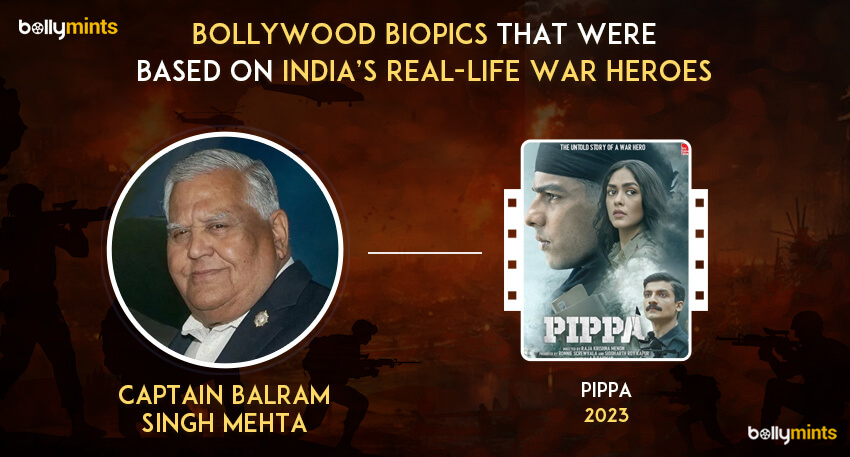 Pippa (2023) - Captain Balram Singh Mehta
