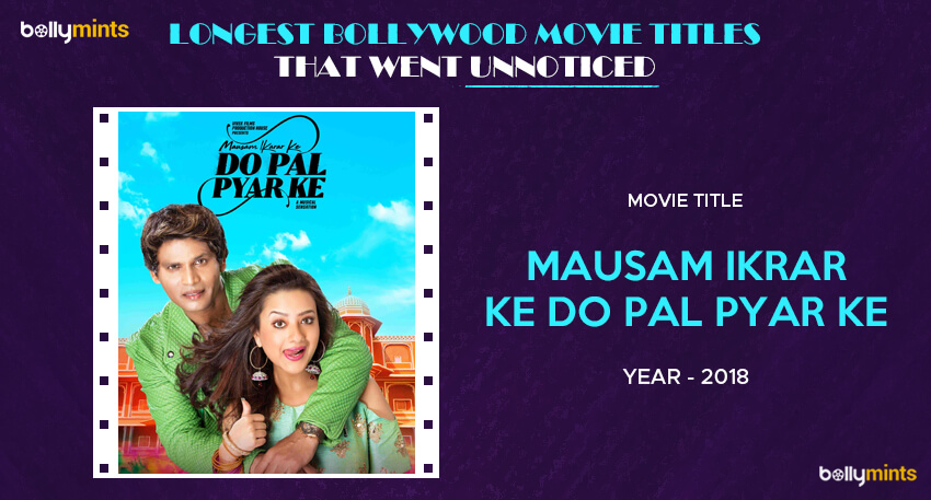 Mausam Ikrar Ke Do Pal Pyar Ke (2018)