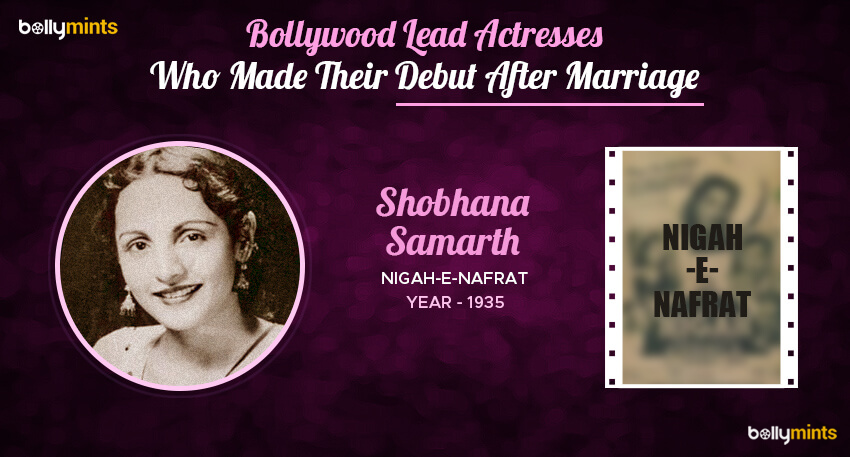 Shobhana Samarth - Nigah-E-Nafrat (1935)