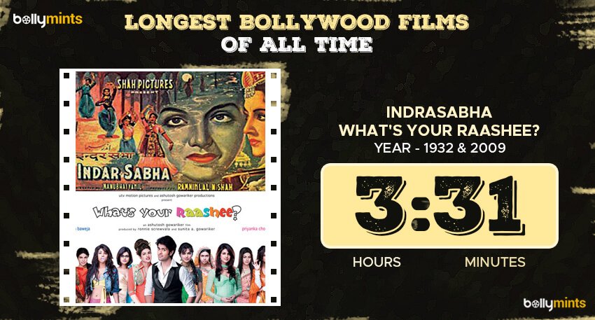 Indra Sabha (1932) / What's Your Raashee? (2009)