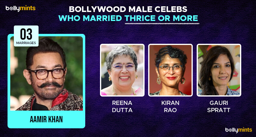 Aamir Khan (Reena Dutta, Kiran Rao, Gauri Spratt)